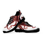 Octopus Tentacles Print Black Sneakers