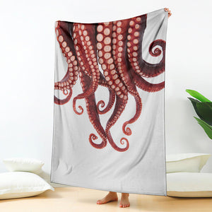 Octopus Tentacles Print Blanket