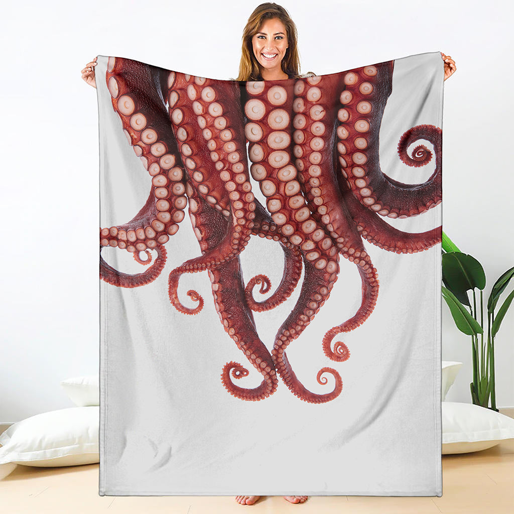 Octopus Tentacles Print Blanket