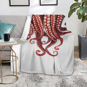 Octopus Tentacles Print Blanket