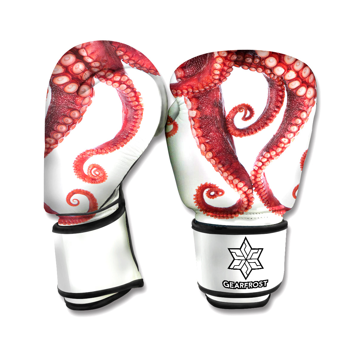 Octopus Tentacles Print Boxing Gloves