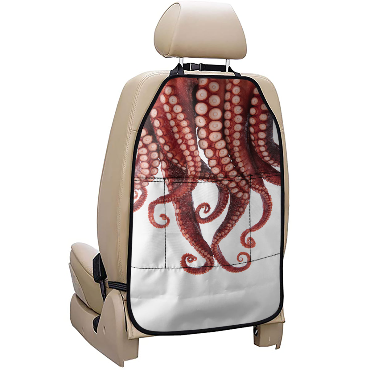 Octopus Tentacles Print Car Seat Organizers
