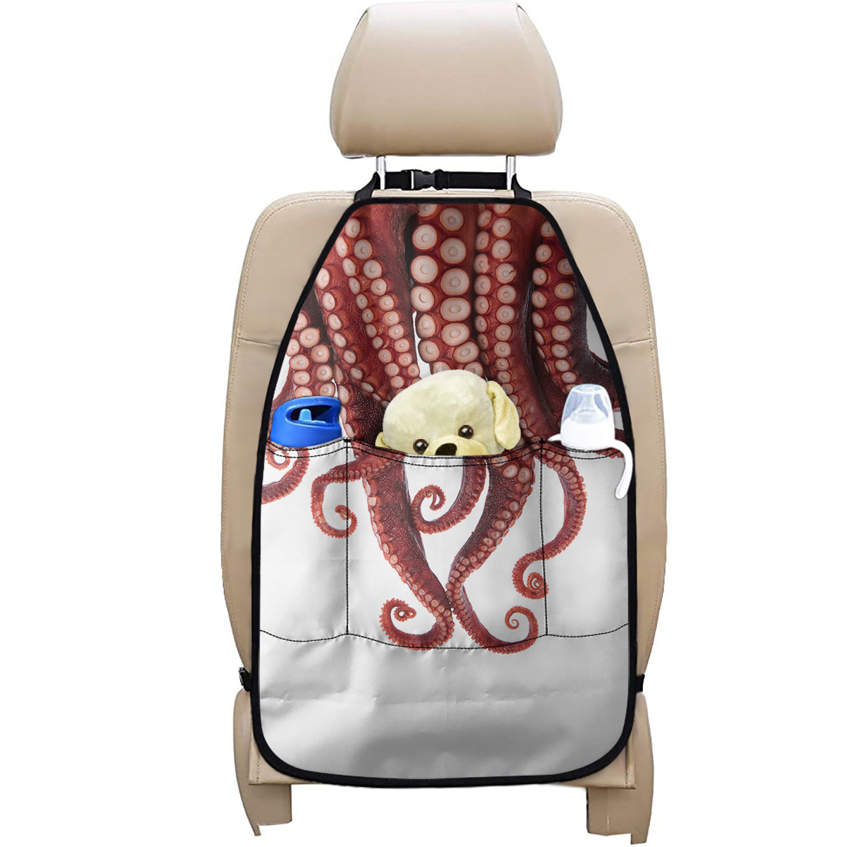Octopus Tentacles Print Car Seat Organizers