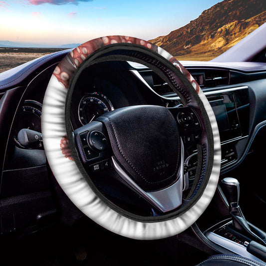 Octopus Tentacles Print Car Steering Wheel Cover