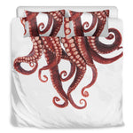 Octopus Tentacles Print Duvet Cover Bedding Set