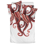 Octopus Tentacles Print Duvet Cover Bedding Set