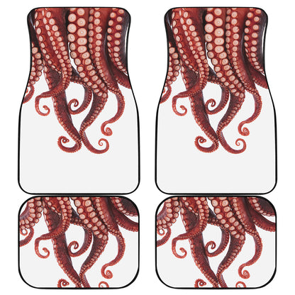 Octopus Tentacles Print Front and Back Car Floor Mats