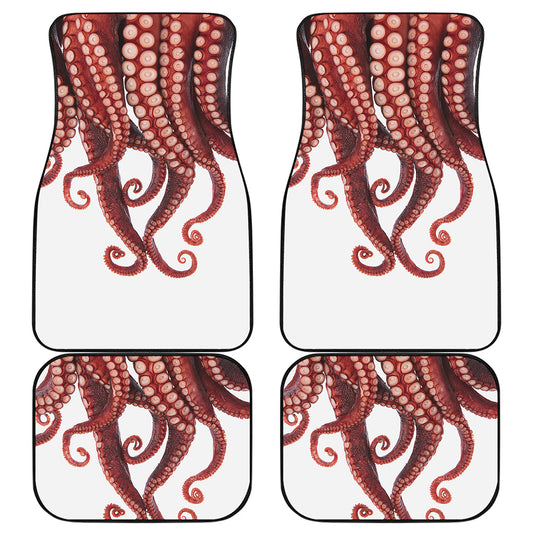 Octopus Tentacles Print Front and Back Car Floor Mats