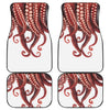 Octopus Tentacles Print Front and Back Car Floor Mats