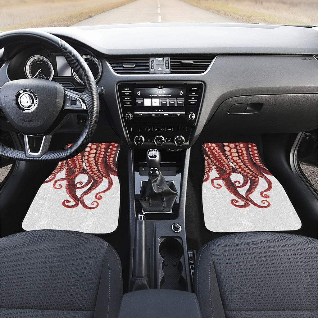 Octopus Tentacles Print Front and Back Car Floor Mats