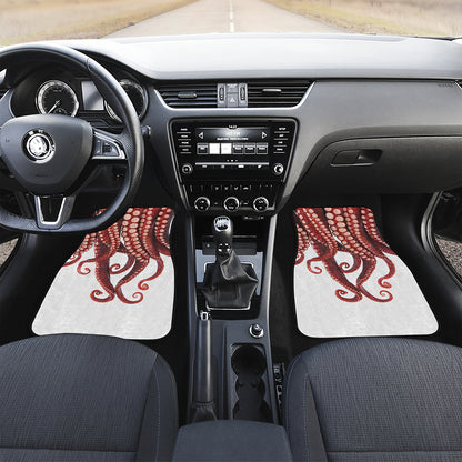 Octopus Tentacles Print Front and Back Car Floor Mats