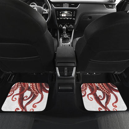 Octopus Tentacles Print Front and Back Car Floor Mats