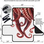 Octopus Tentacles Print Half Sofa Protector
