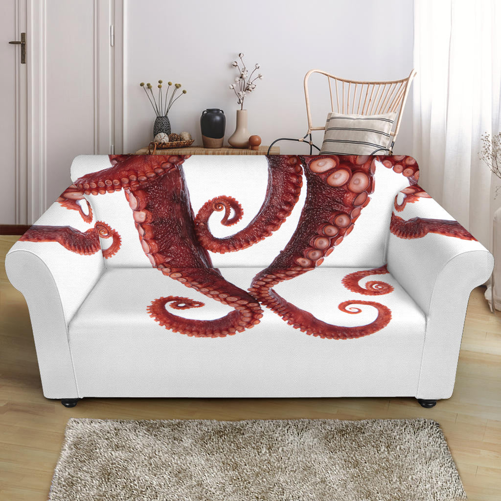 Octopus Tentacles Print Loveseat Slipcover