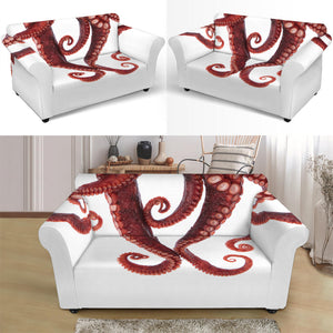 Octopus Tentacles Print Loveseat Slipcover