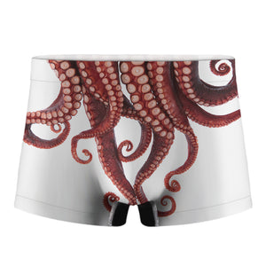 Octopus Tentacles Print Men's Boxer Briefs