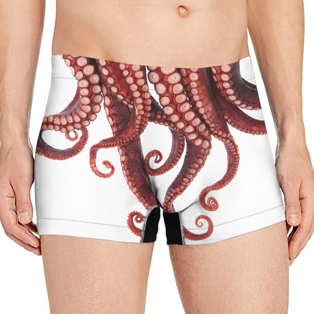 Octopus Tentacles Print Men's Boxer Briefs