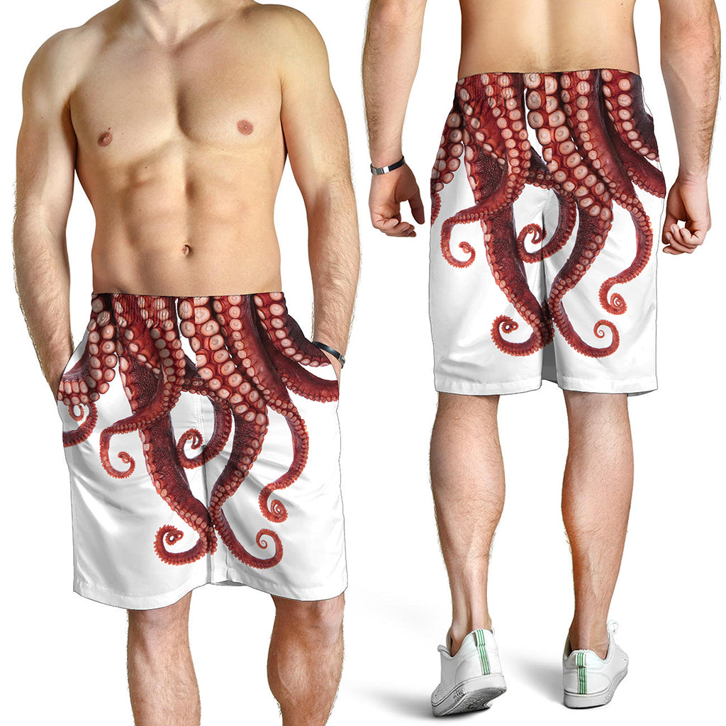 Octopus Tentacles Print Men's Shorts