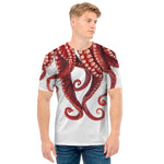 Octopus Tentacles Print Men's T-Shirt