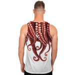 Octopus Tentacles Print Men's Tank Top