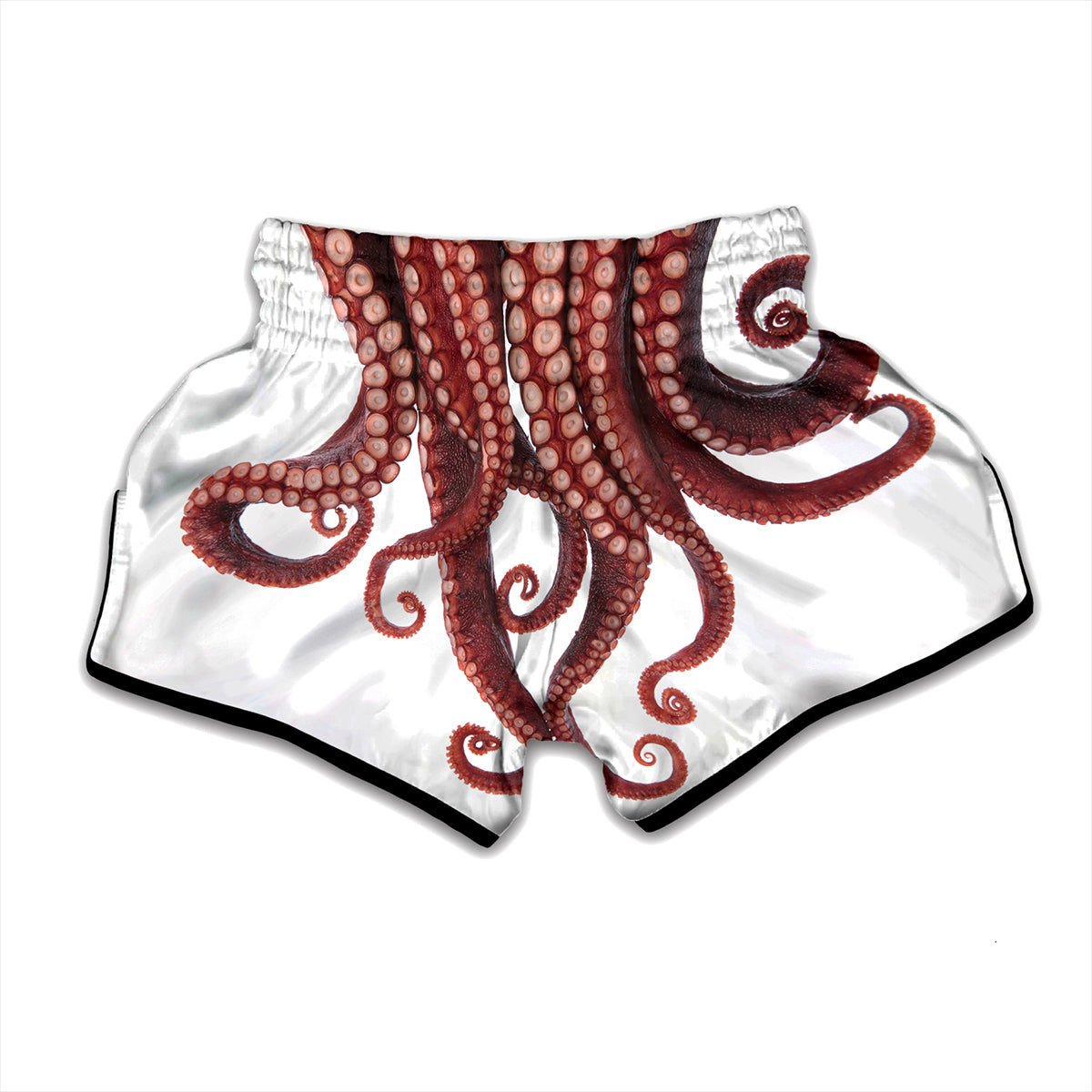 Octopus Tentacles Print Muay Thai Boxing Shorts