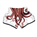 Octopus Tentacles Print Muay Thai Boxing Shorts