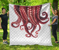 Octopus Tentacles Print Quilt
