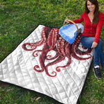 Octopus Tentacles Print Quilt