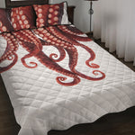 Octopus Tentacles Print Quilt Bed Set