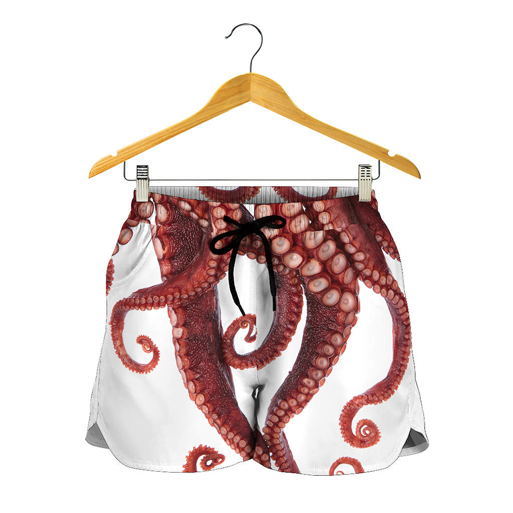 Octopus Tentacles Print Women's Shorts