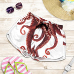 Octopus Tentacles Print Women's Shorts