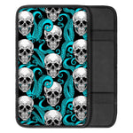 Octopus Tentacles Skull Pattern Print Car Center Console Cover