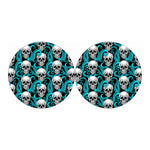 Octopus Tentacles Skull Pattern Print Car Coasters