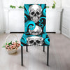 Octopus Tentacles Skull Pattern Print Dining Chair Slipcover