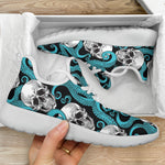 Octopus Tentacles Skull Pattern Print Mesh Knit Shoes GearFrost