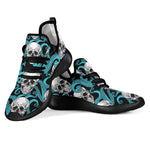 Octopus Tentacles Skull Pattern Print Mesh Knit Shoes GearFrost