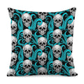 Octopus Tentacles Skull Pattern Print Pillow Cover