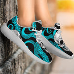 Octopus Tentacles Skull Pattern Print Sport Shoes GearFrost