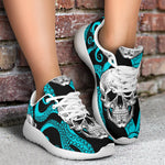 Octopus Tentacles Skull Pattern Print Sport Shoes GearFrost