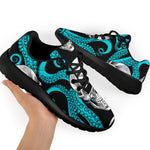 Octopus Tentacles Skull Pattern Print Sport Shoes GearFrost