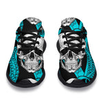 Octopus Tentacles Skull Pattern Print Sport Shoes GearFrost