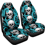 Octopus Tentacles Skull Pattern Print Universal Fit Car Seat Covers