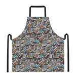 Old Cassette Tape Print Apron