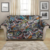 Old Cassette Tape Print Loveseat Protector