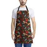 Old School Tattoo Print Apron