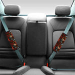 Old School Tattoo Print Car Seat Belt Covers