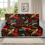 Old School Tattoo Print Futon Protector