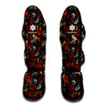 Old School Tattoo Print Muay Thai Shin Guards