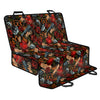 Old School Tattoo Print Pet Car Back Seat Cover