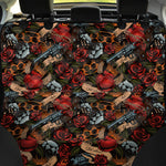 Old School Tattoo Print Pet Car Back Seat Cover